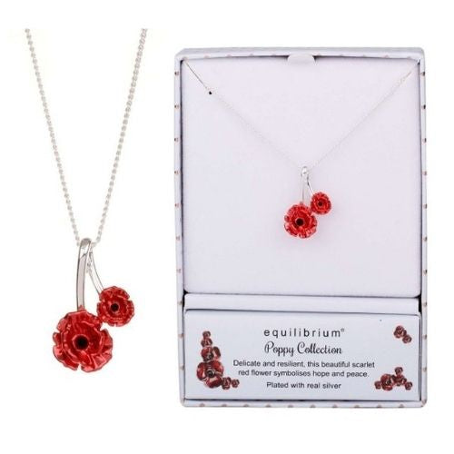 EQ Frilly Poppy Modern Necklace