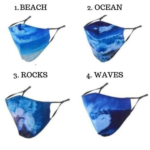 Maskit Face Masks - Ocean View