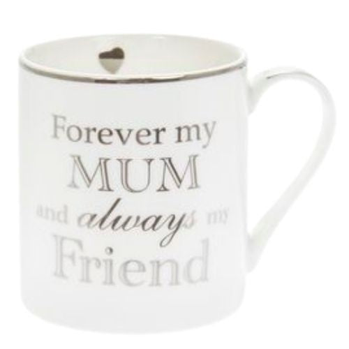 Silver Sentiment Mug - Mum