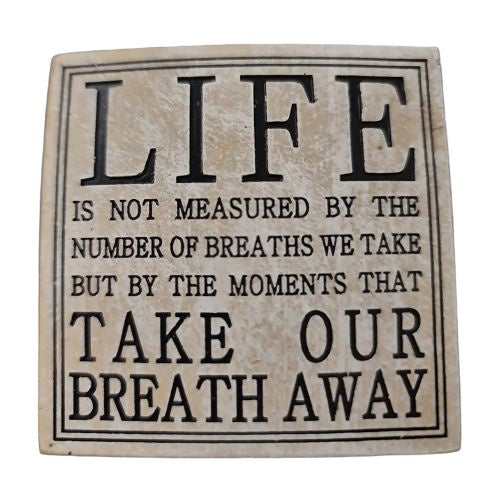 Inspirational Garden Plaque - Life