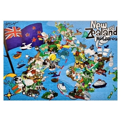 Aotearoa Awesome Jigsaw - 1000pc