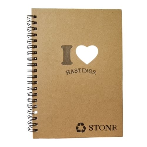 Recycled Notepad I LOVE HASTINGS