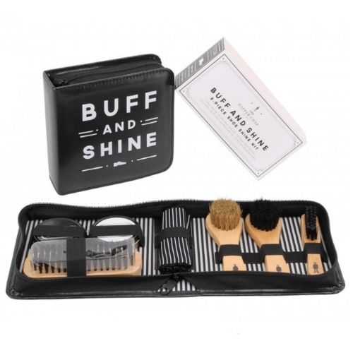 Dapper Chap Shoe Shine Kit