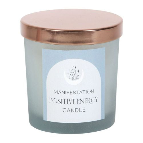 Positive Energy Crystal Chip Candle