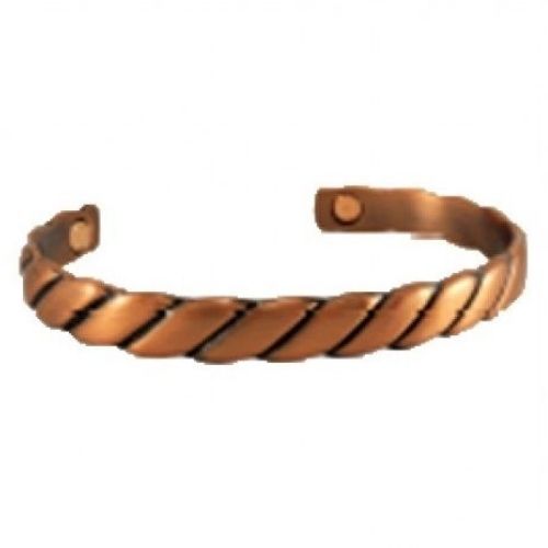 Twist Pattern Bracelet - Copper