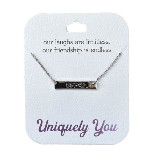 uniquely you pendant friendship is endless