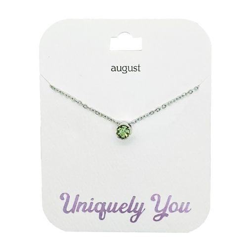 Uniquely You Pendant August