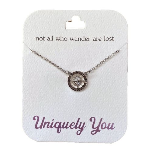 Uniquely You Pendant, Not All Who Wander