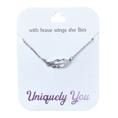 uniquely you pendant brave wings