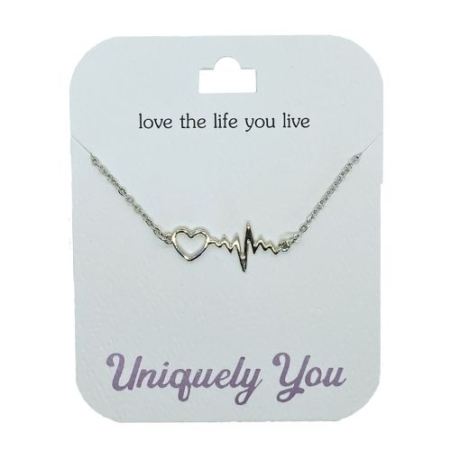 Uniquely You Pendant, Love The Life You Live