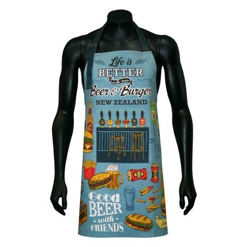 Kitchen Style Beer & Burgers Apron