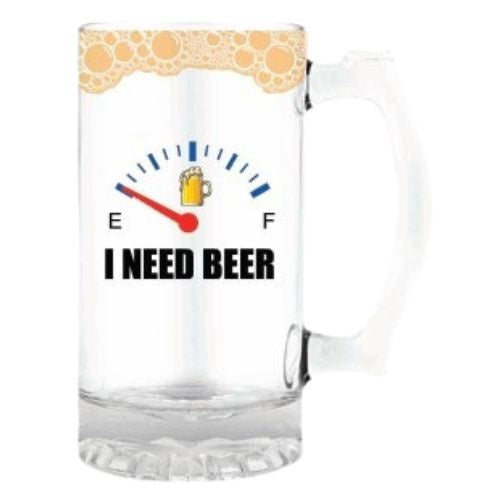 I Need Beer Stein