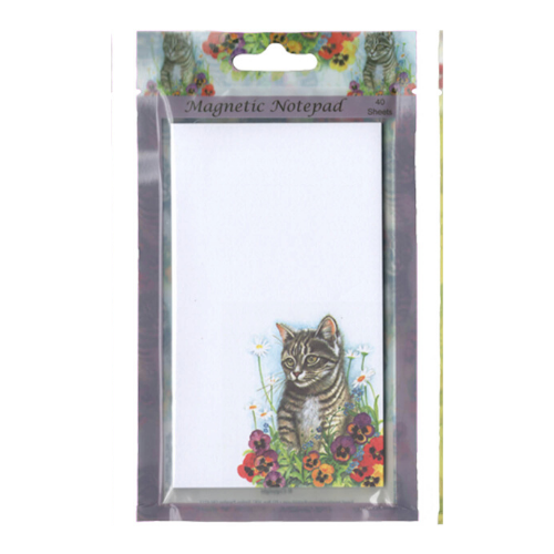 Cat Magnetic Notepad - Small