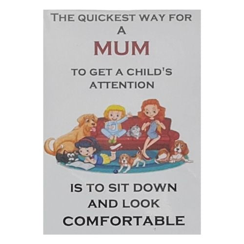 Mum Comfortable Magnet