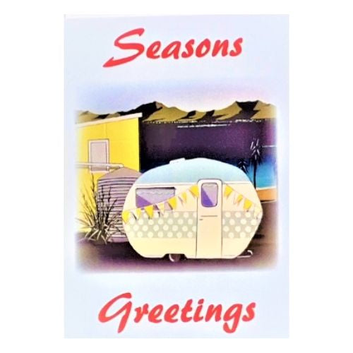 Christmas Card - Caravan