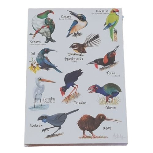 Bird Collage Block