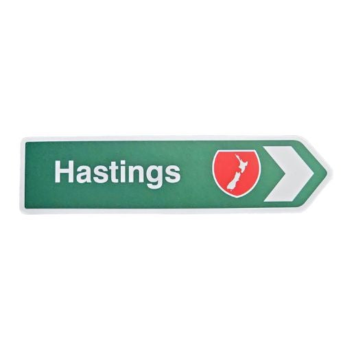 Hastings Roadsign Magnet Green