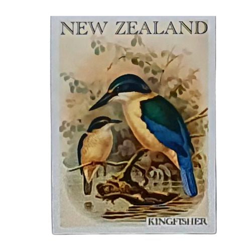Art Magnet - Kingfisher - Kotare Pair