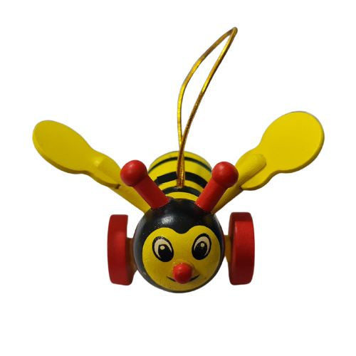 Wooden Buzzy Bee Magnet