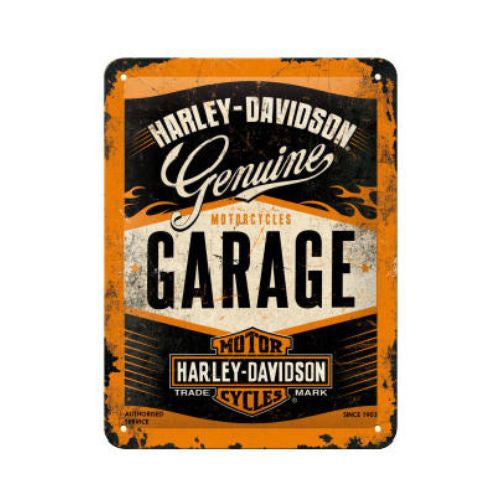 Harley Davidson Garage Tin Sign