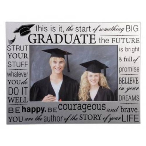 Graduation Words Photo Frame - 6x4