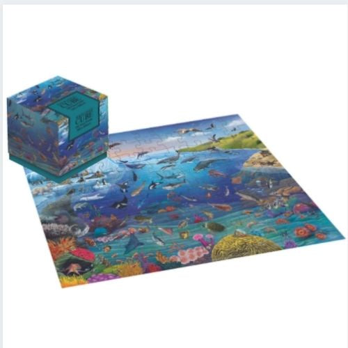 Sea Life Cube Jigsaw - 100pc