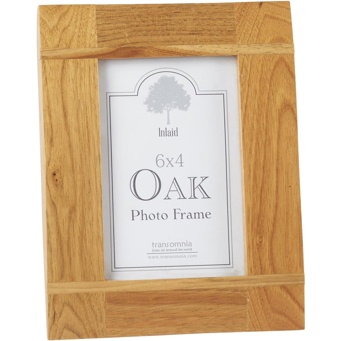 Oak Wooden Photo Frame - 6x4