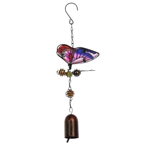 Insect Wind Chime with Bell - Purple