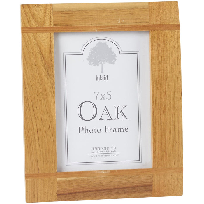 Oak Wooden Photo Frame - 7x5