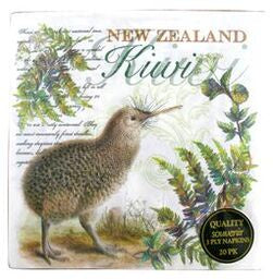 Designer Kiwi Napkin - 20pk