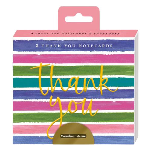 Candyfloss Thank You Notecard 8pk