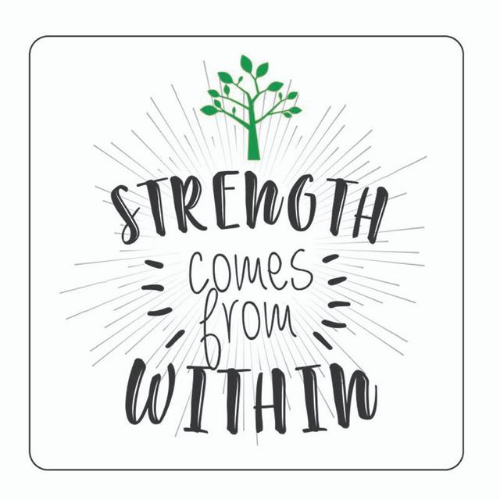 Thirsty Coaster - Strength Within