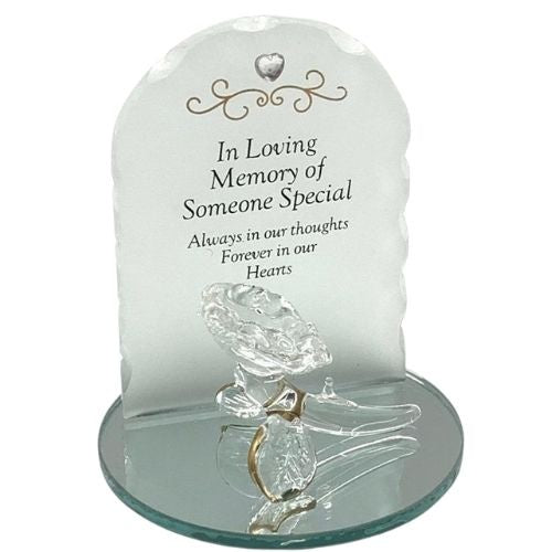 Memorial Rose Plaque Someone Special