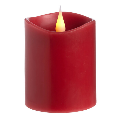 Red Column Candle Small