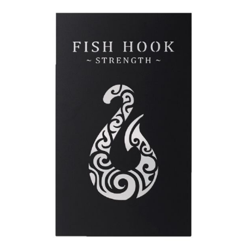 Fish Hook Silhouette