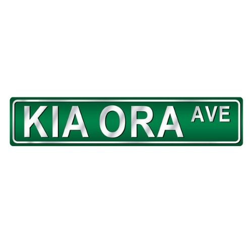Kia Ora Street Sign