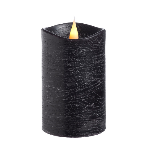Black Rustic Candle Medium