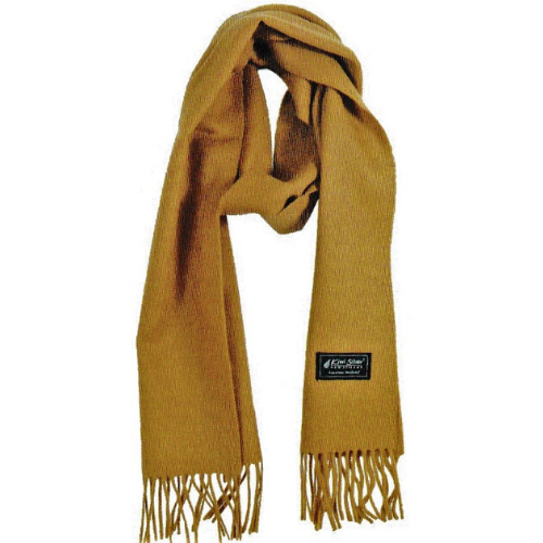 Scarf - 100% Wool - Camel