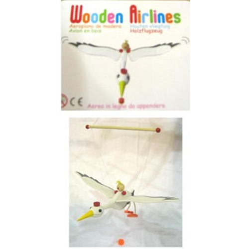 Wooden Airlines Stork
